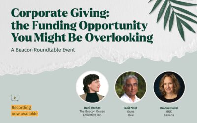 Corporate Giving: the Funding Opportunity You Might Be Overlooking